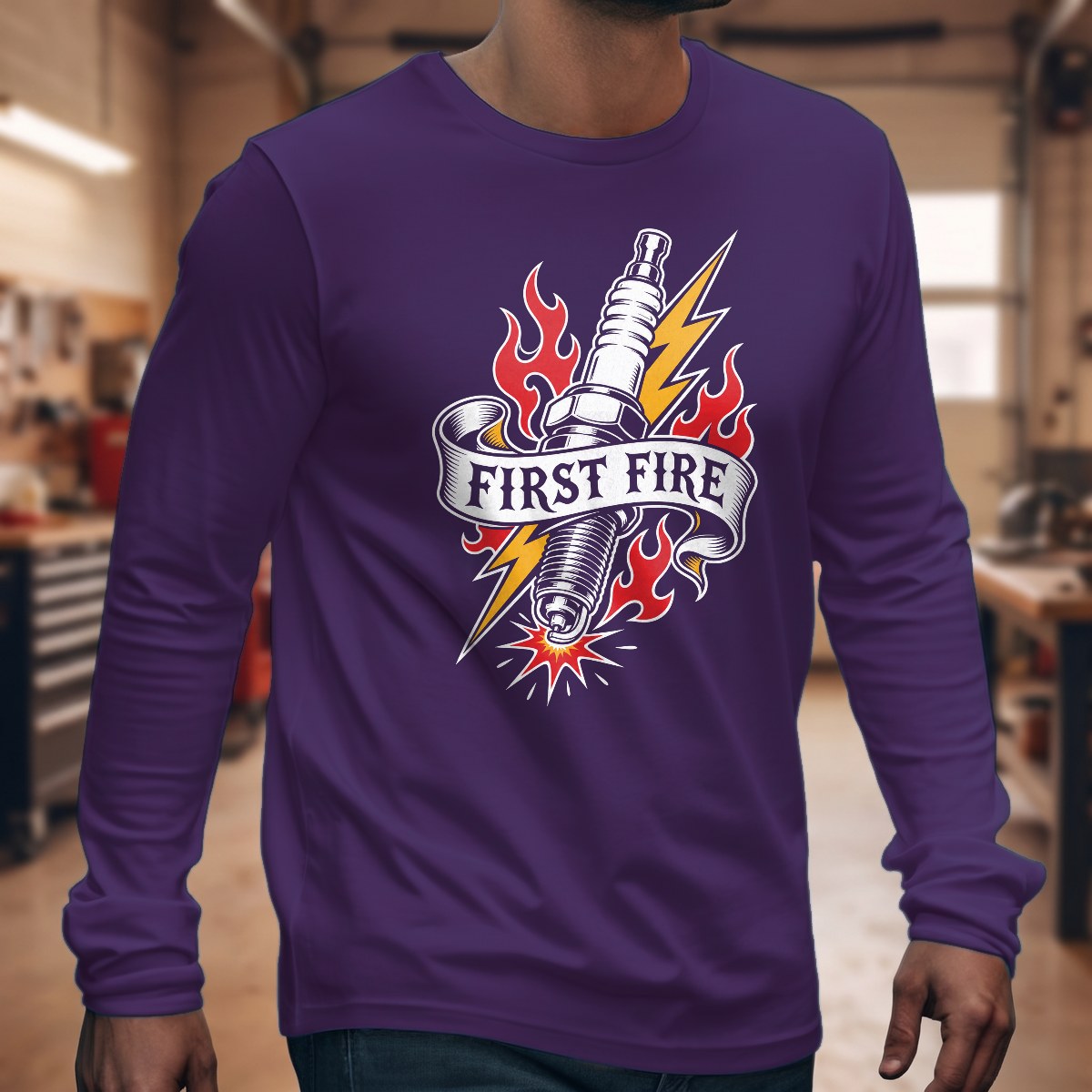 Purple | Front