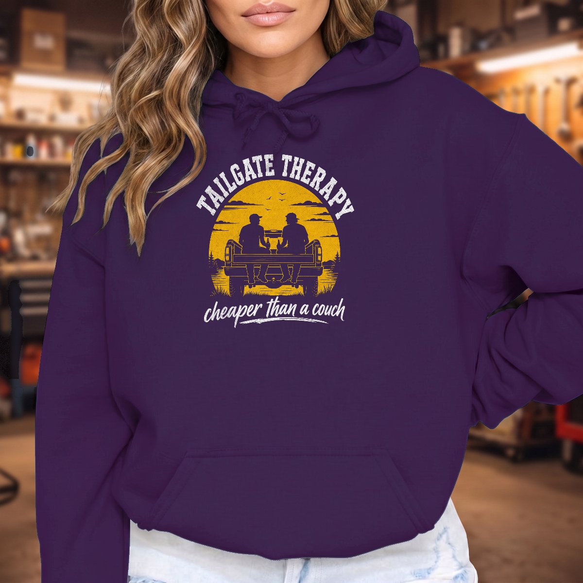 Purple | Front