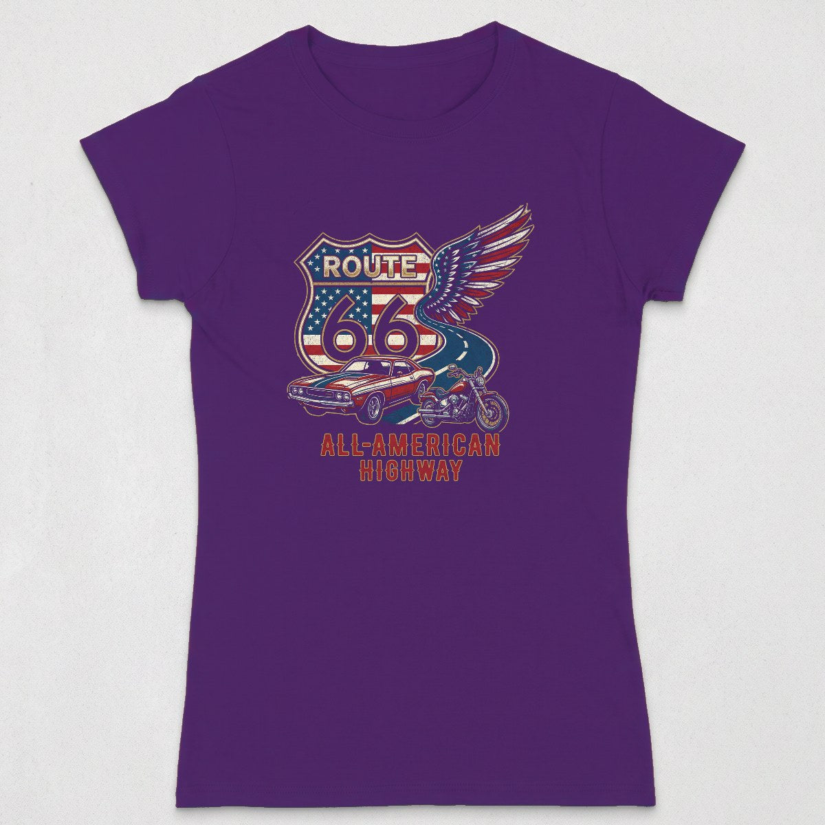 Purple | Front