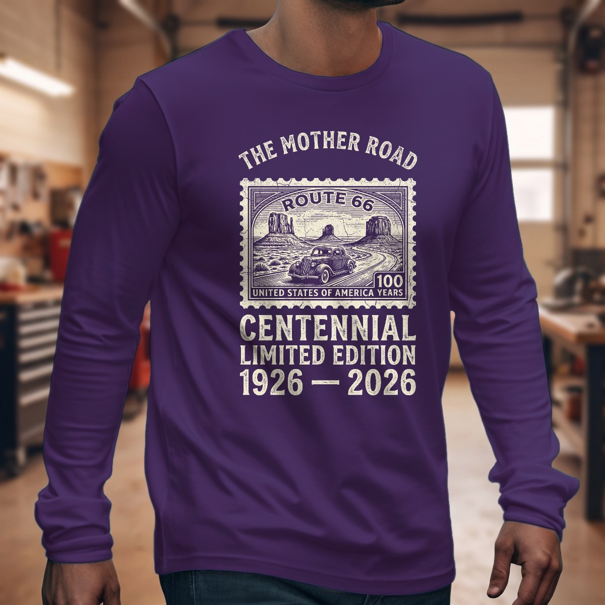 Purple | Front