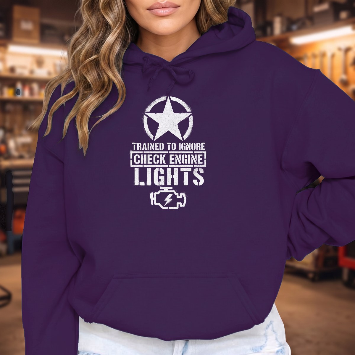 Purple | Front