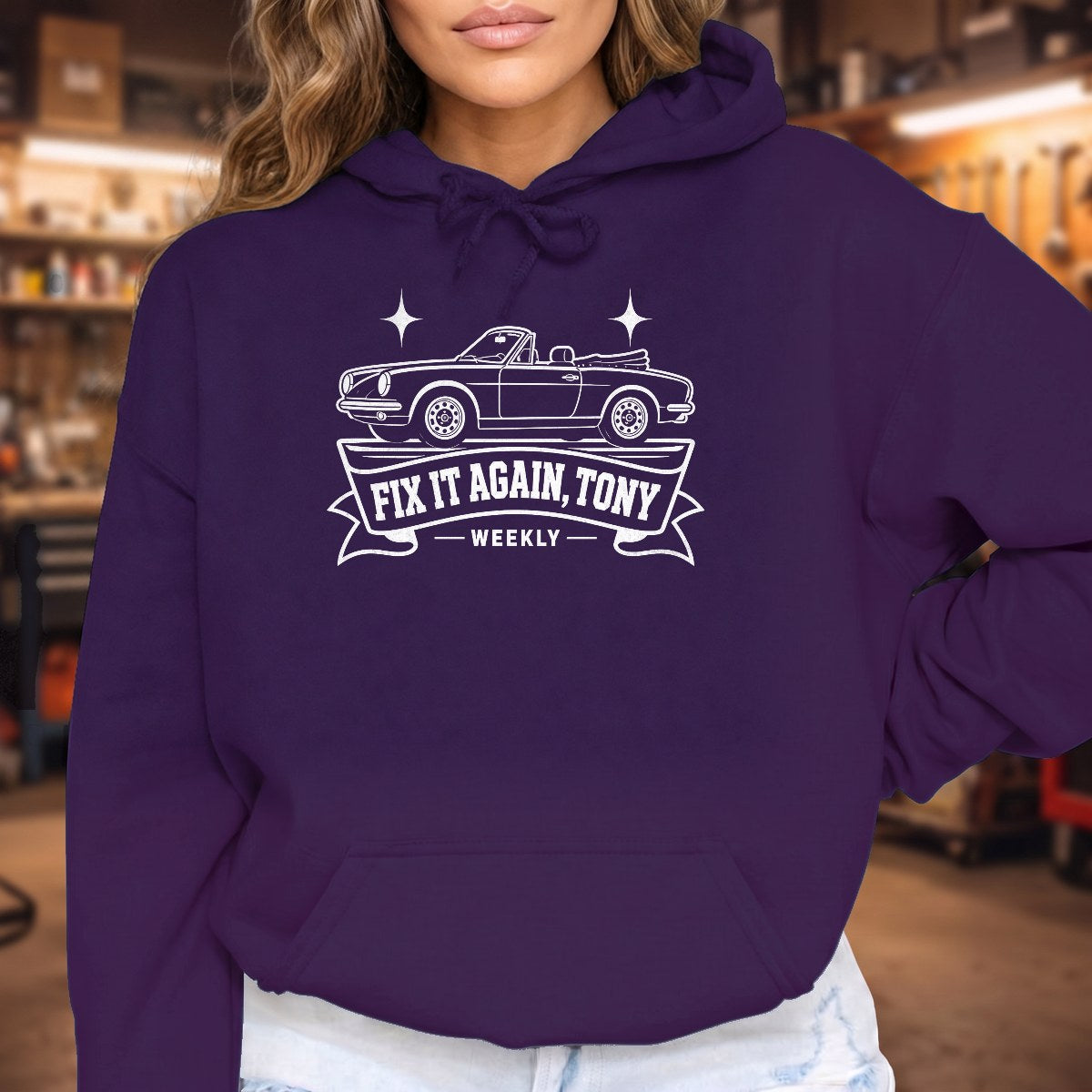 Purple | Front