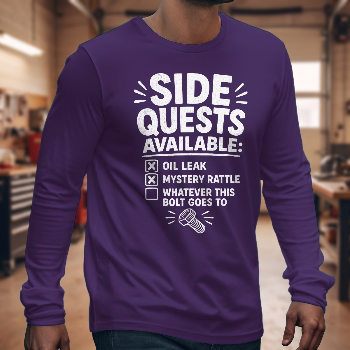 Purple | Front
