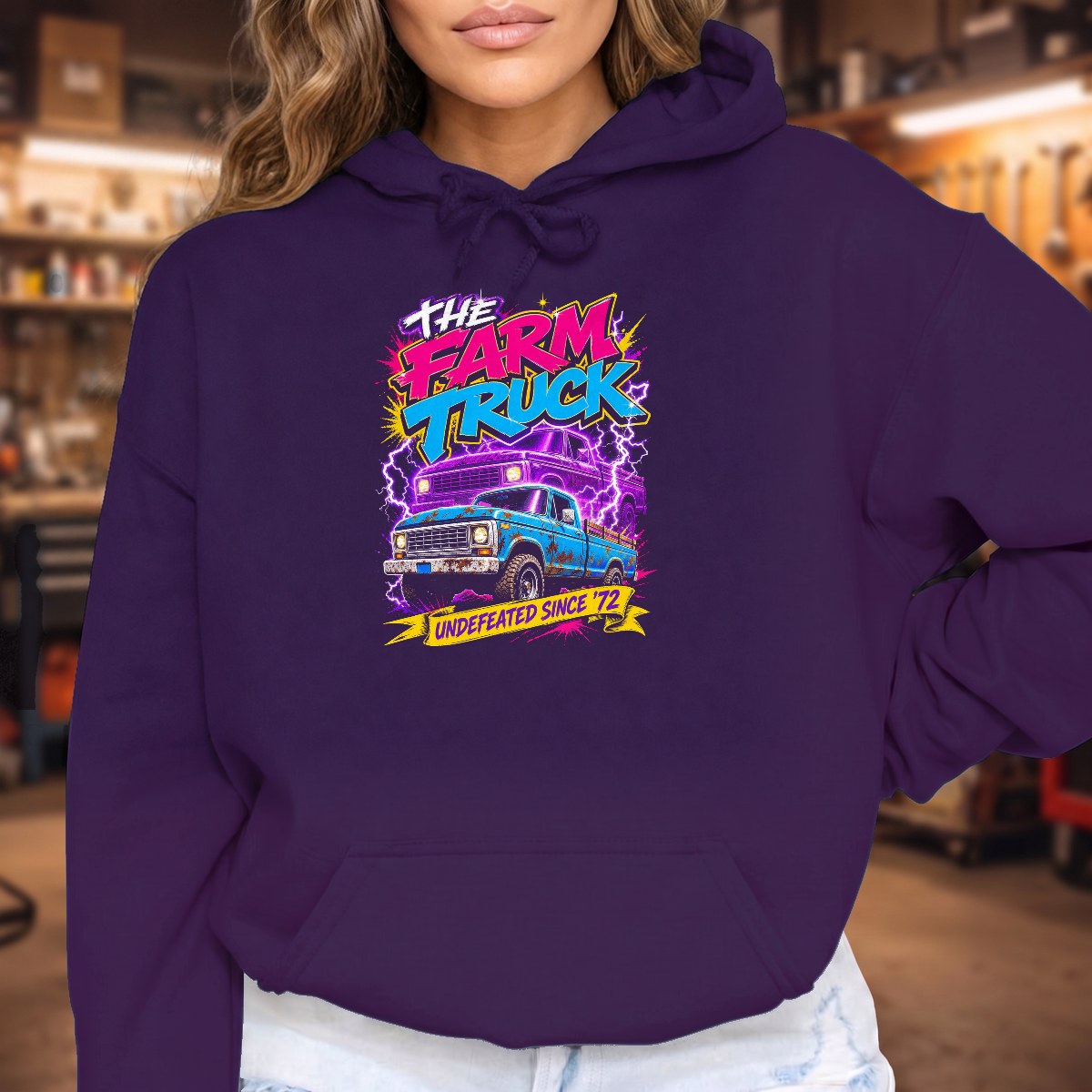 Purple | Front