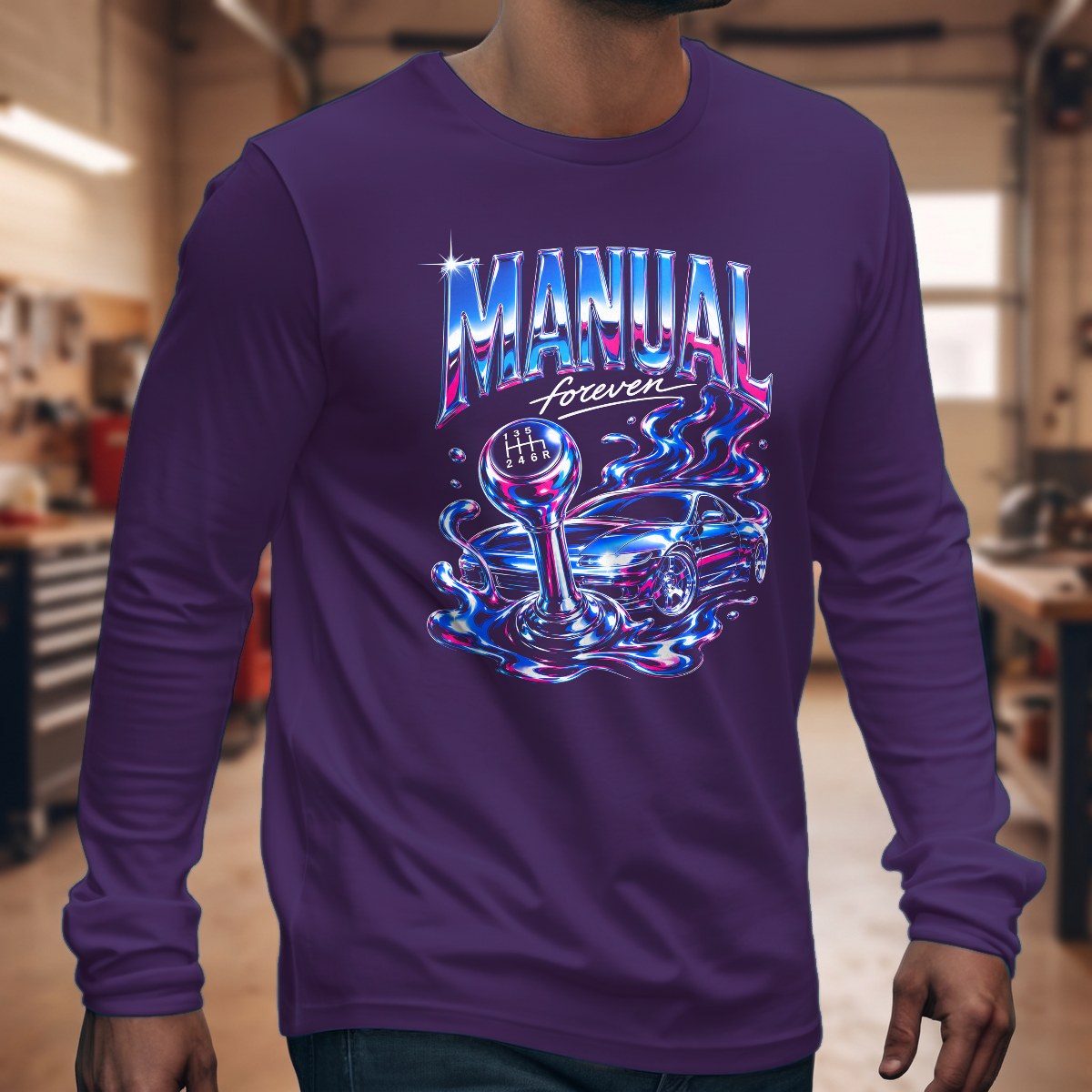 Purple | Front