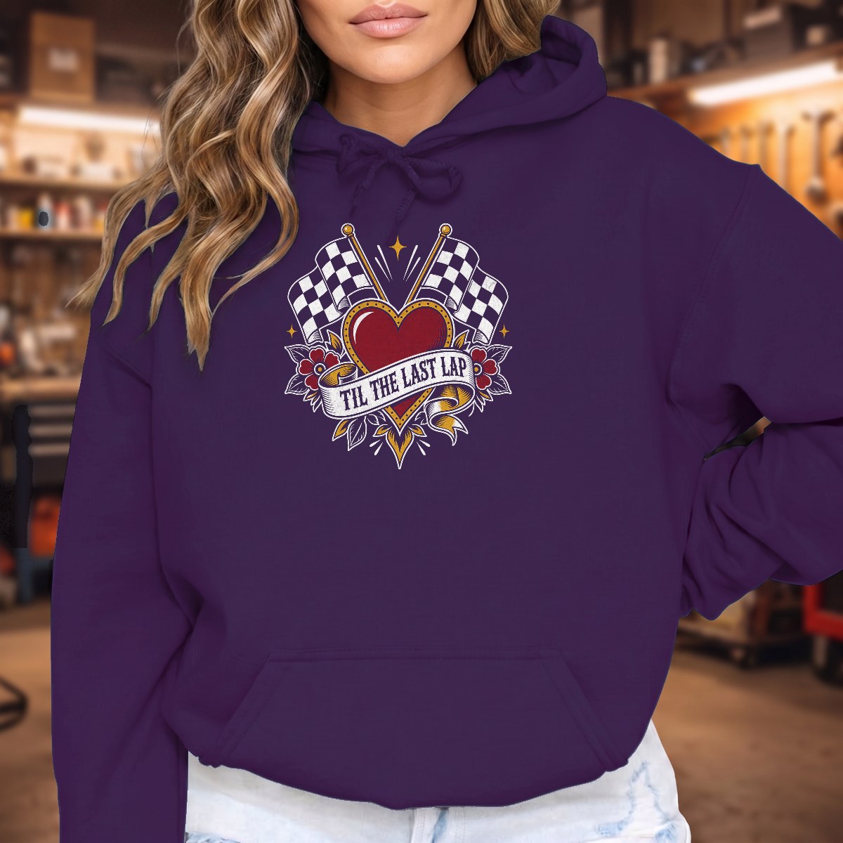 Purple | Front