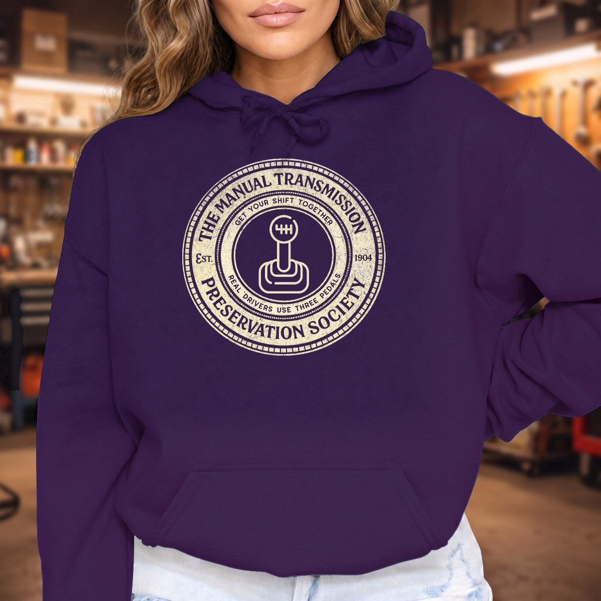 Purple | Front