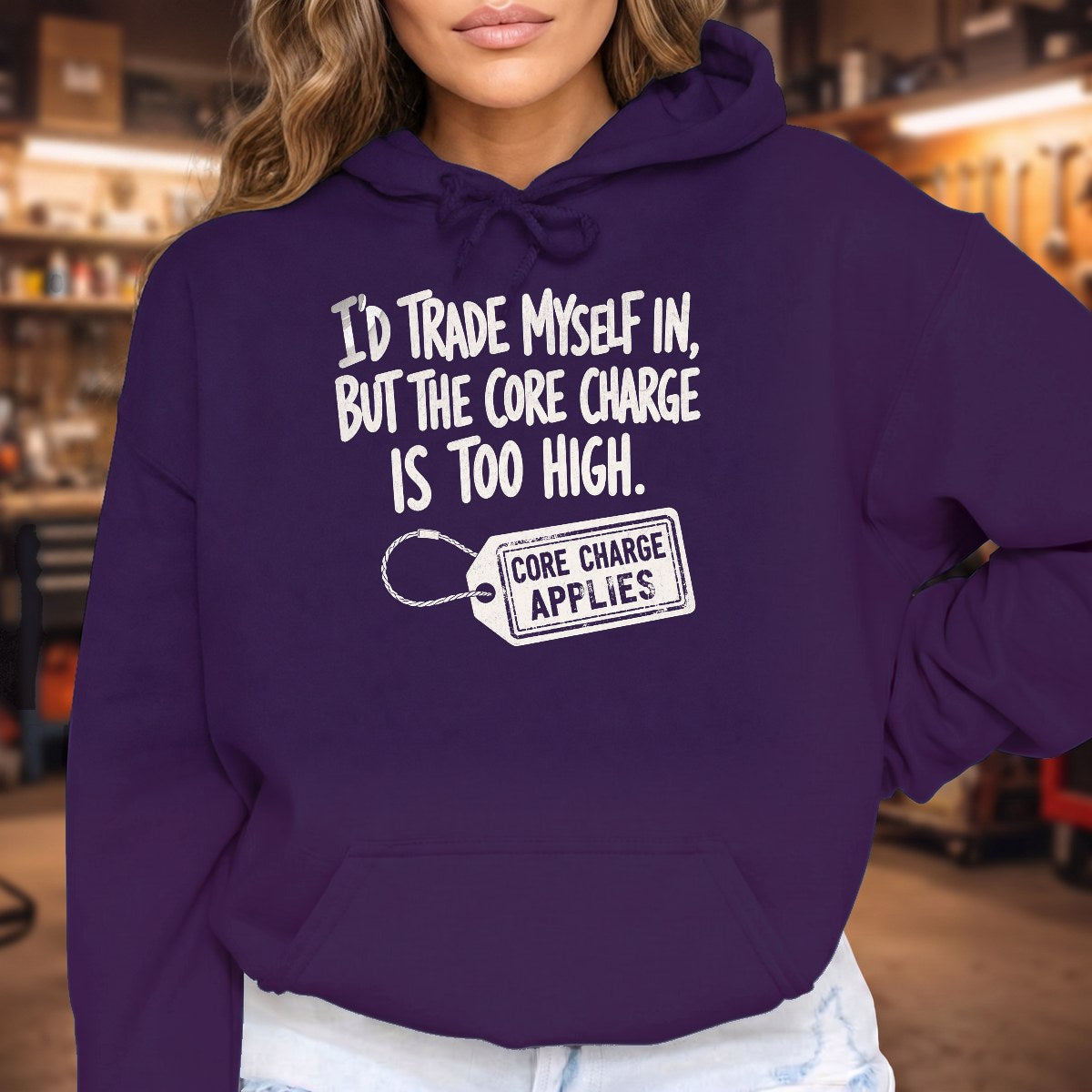 Purple | Front
