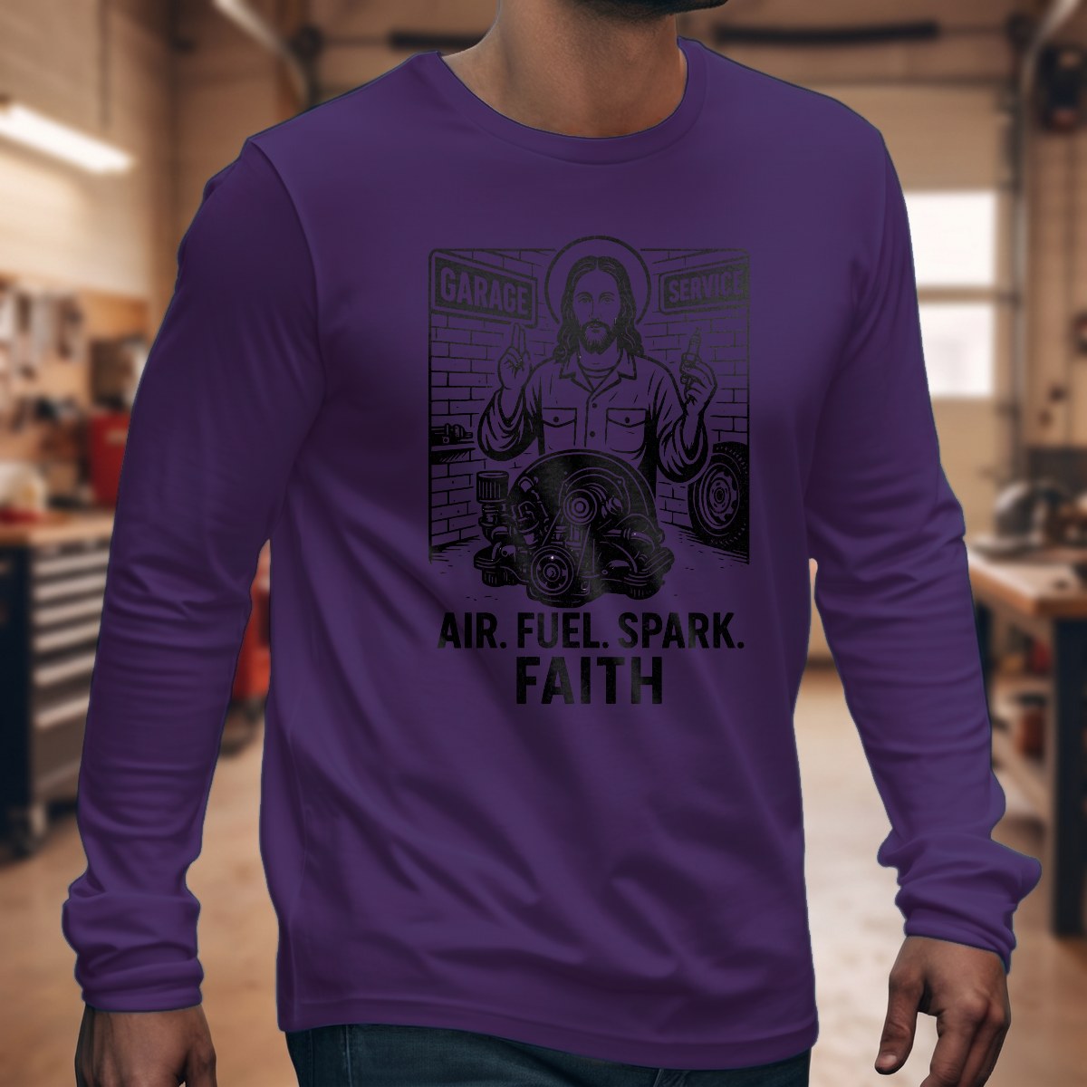 Purple | Front