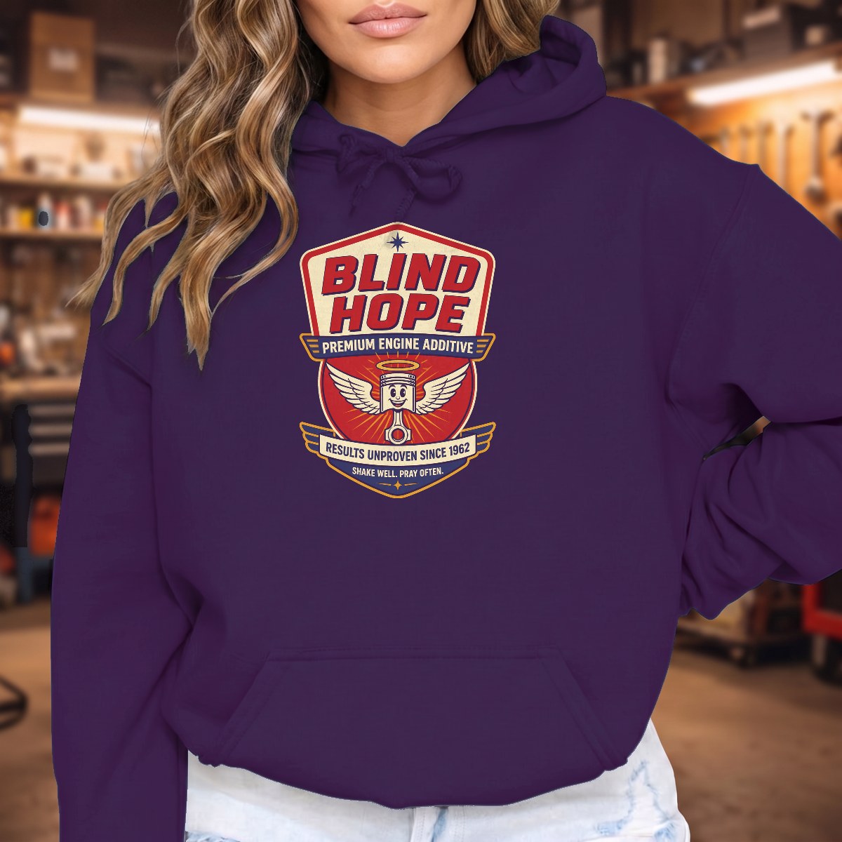 Purple | Front