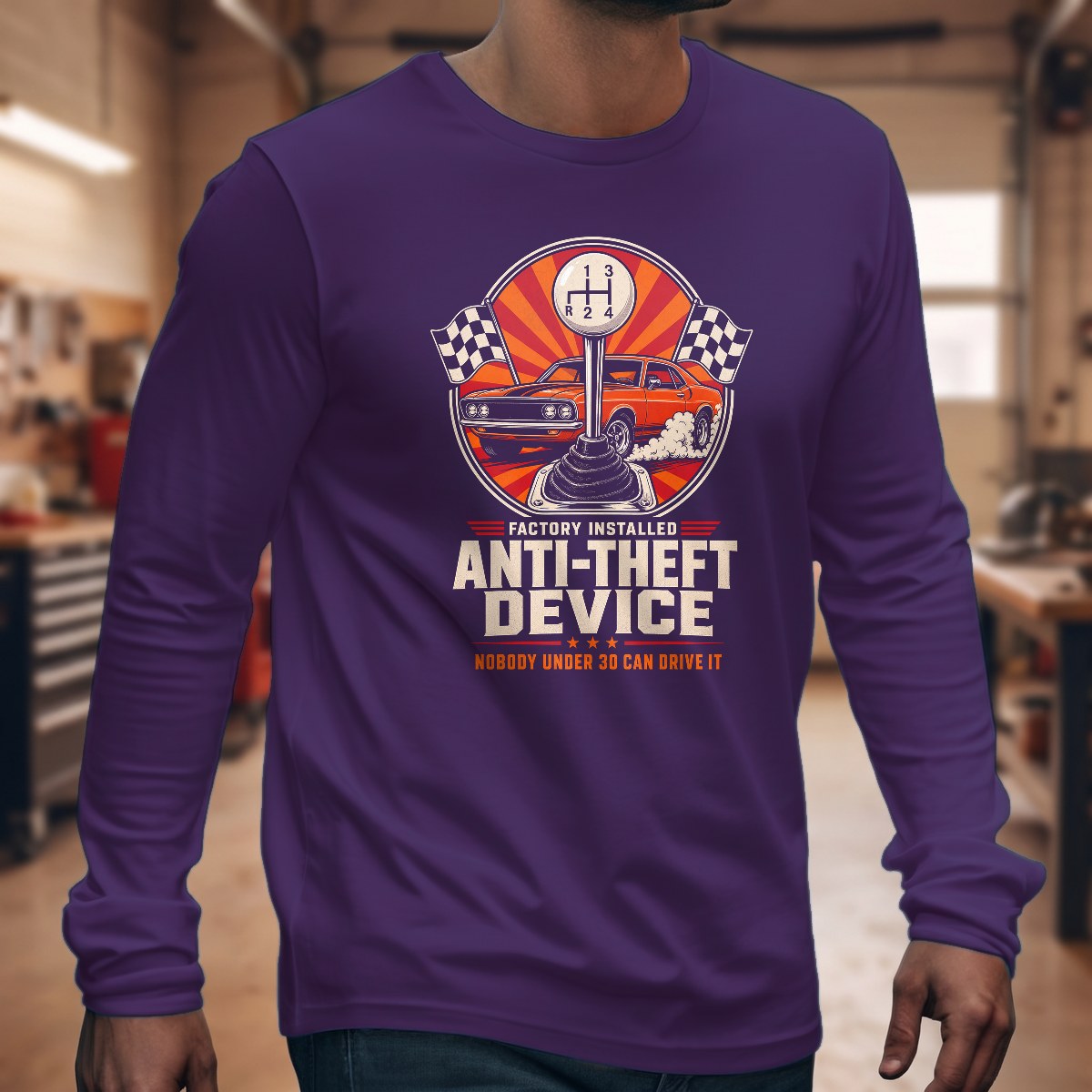 Purple | Front