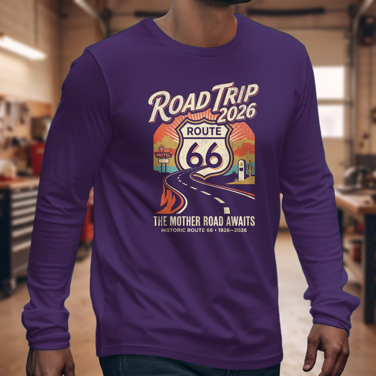 Purple | Front