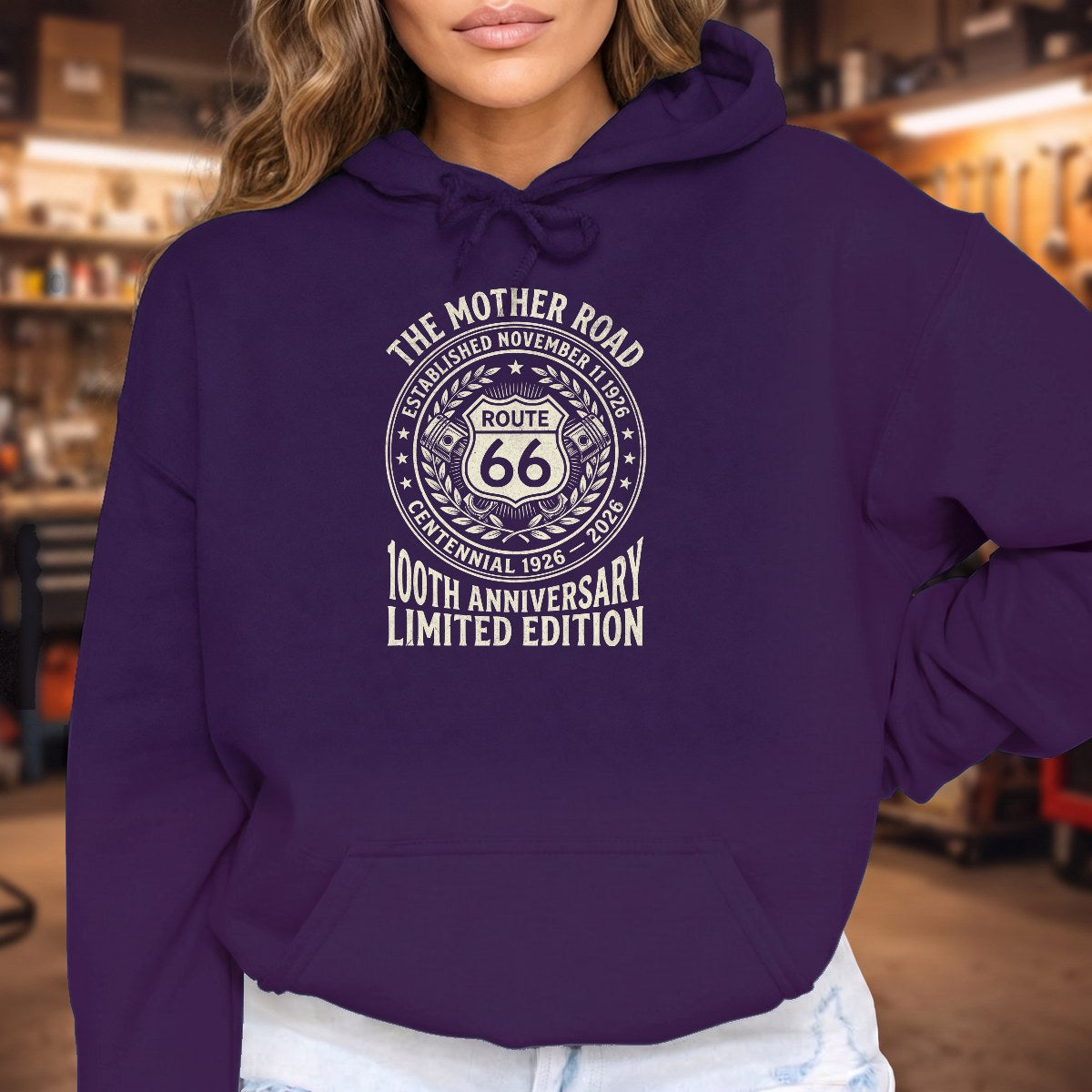 Purple | Front