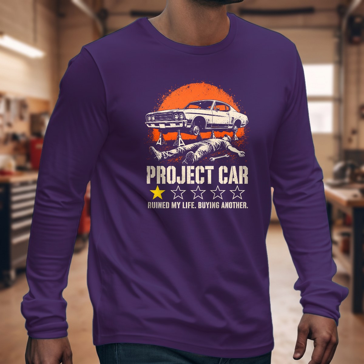 Purple | Front