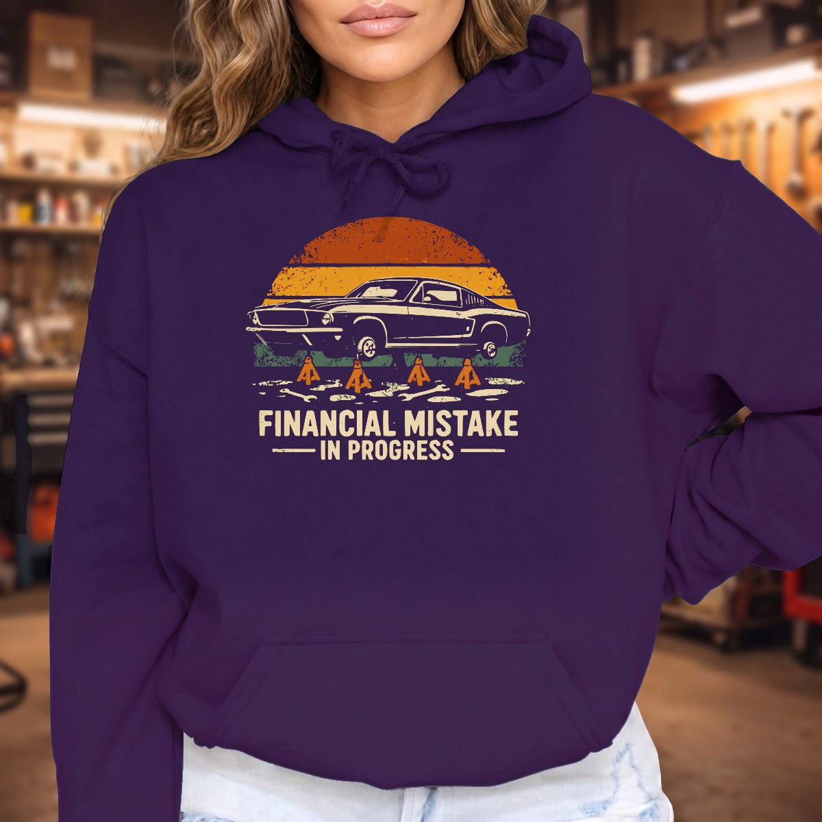 Purple | Front