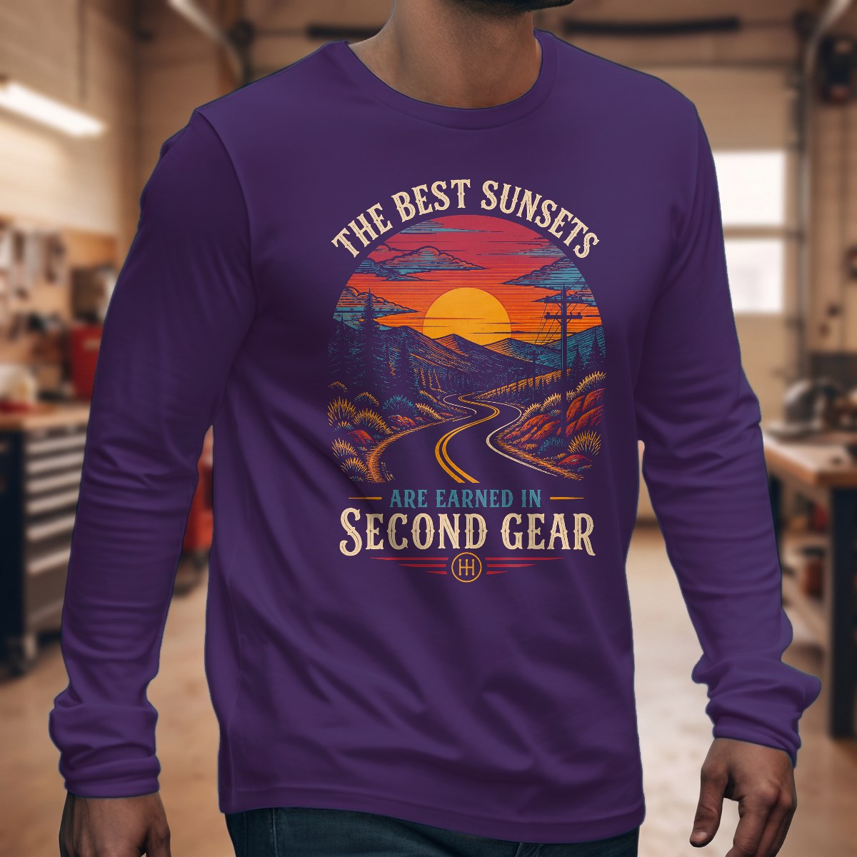 Purple | Front
