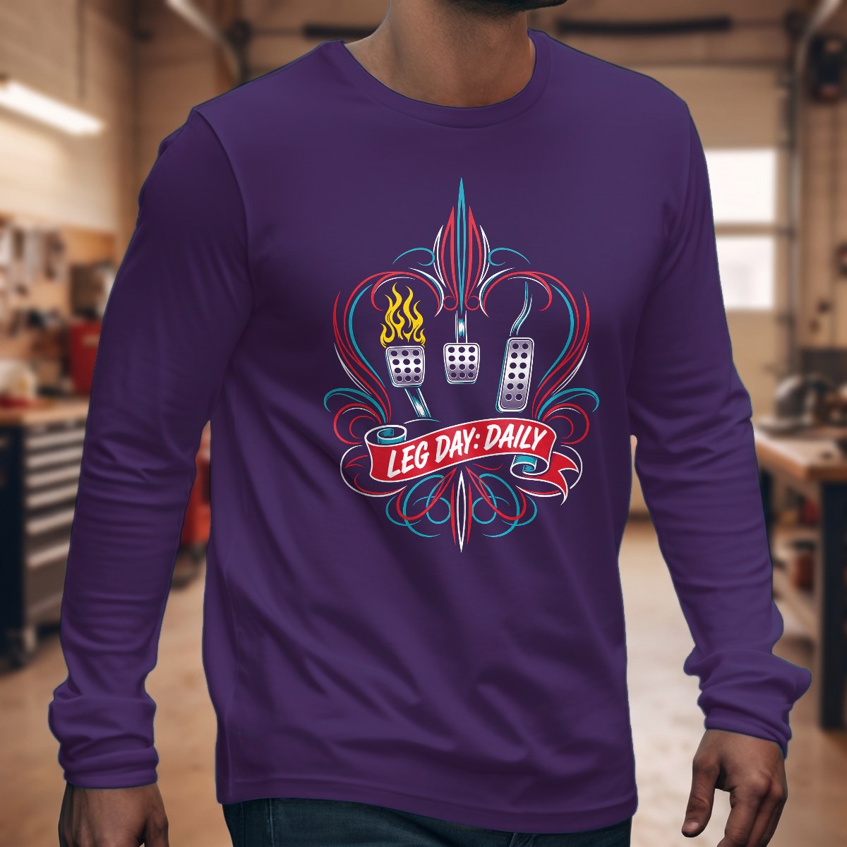 Purple | Front