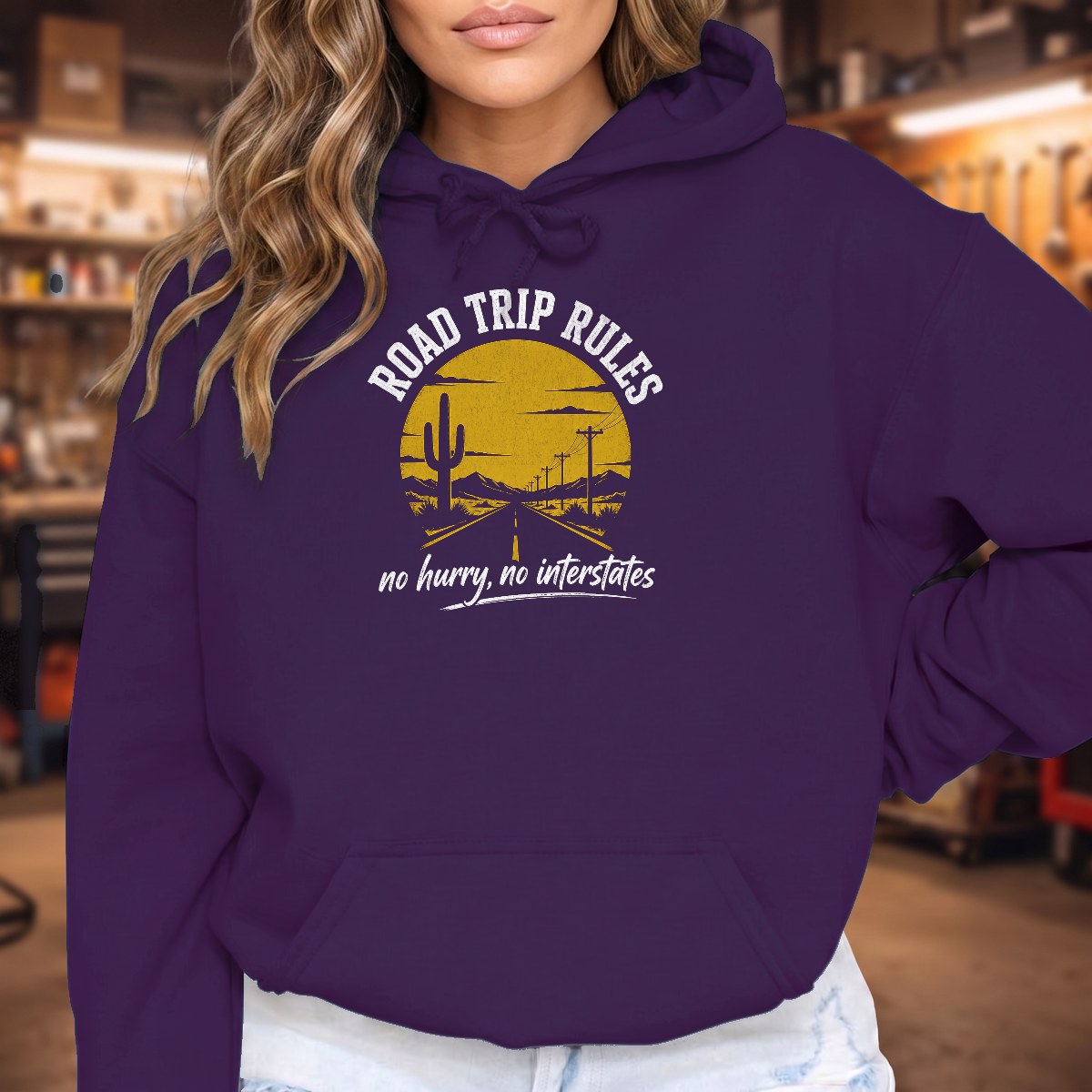 Purple | Front