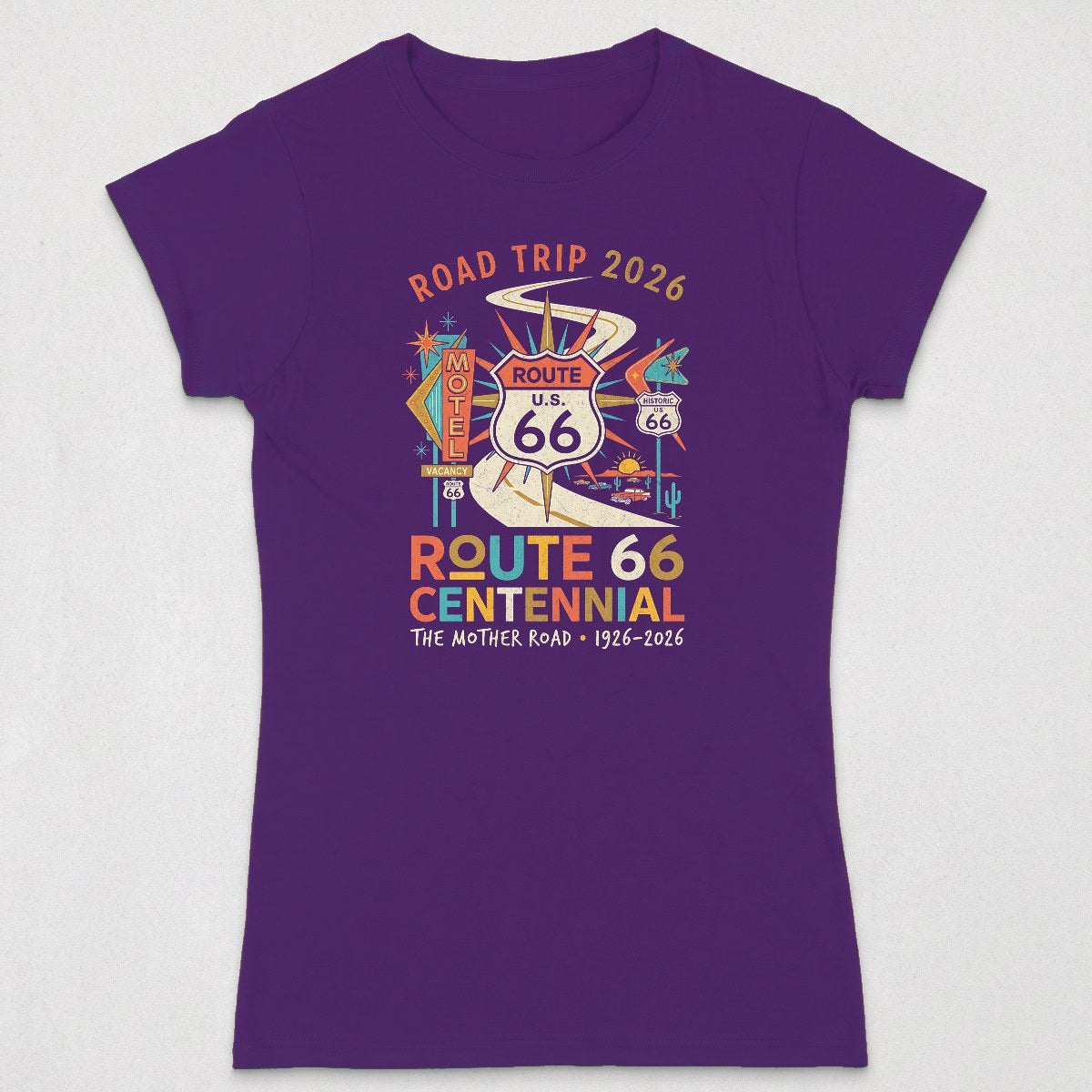 Purple | Front