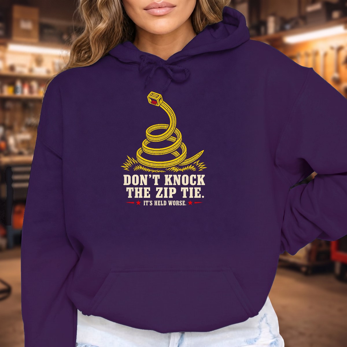 Purple | Front