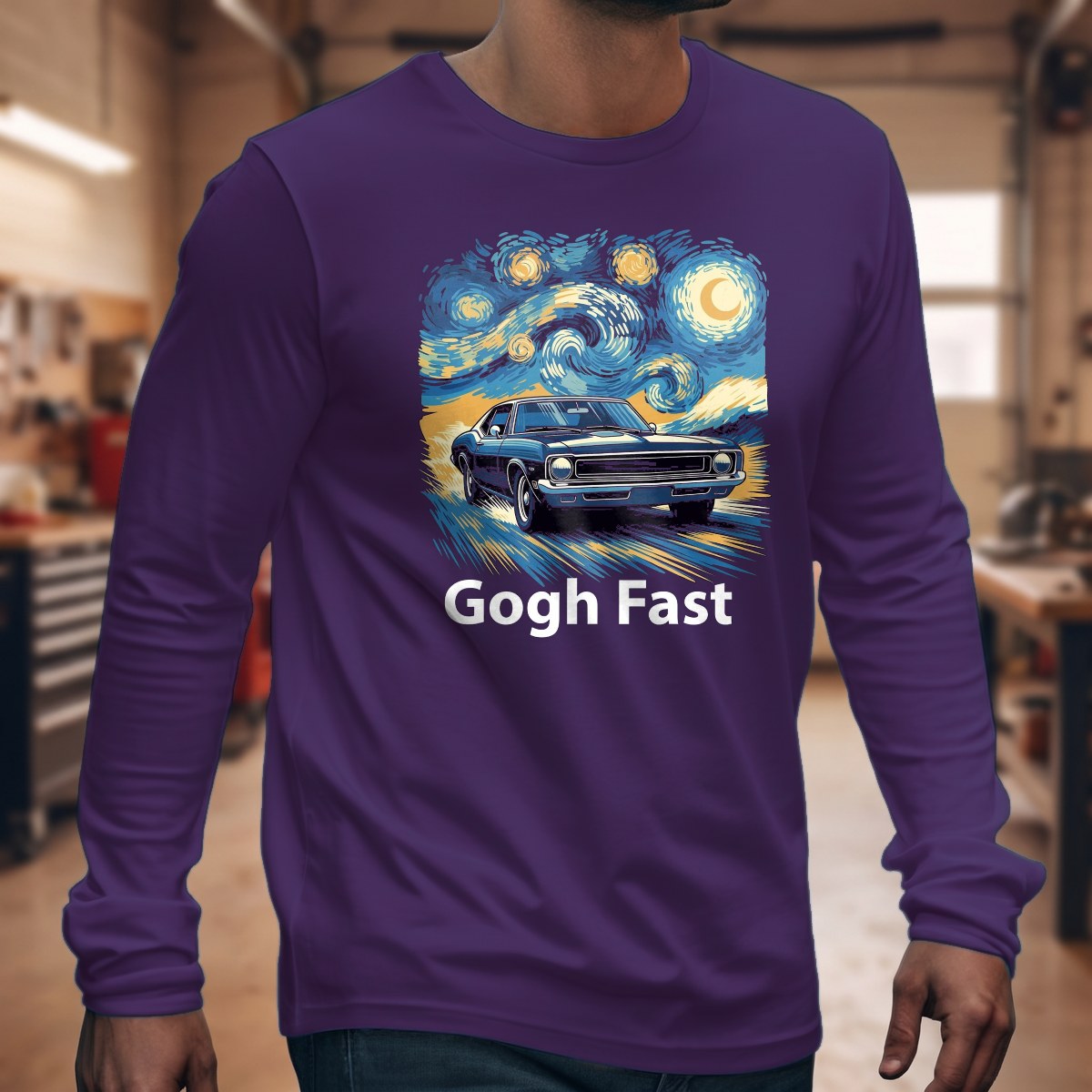 Purple | Front