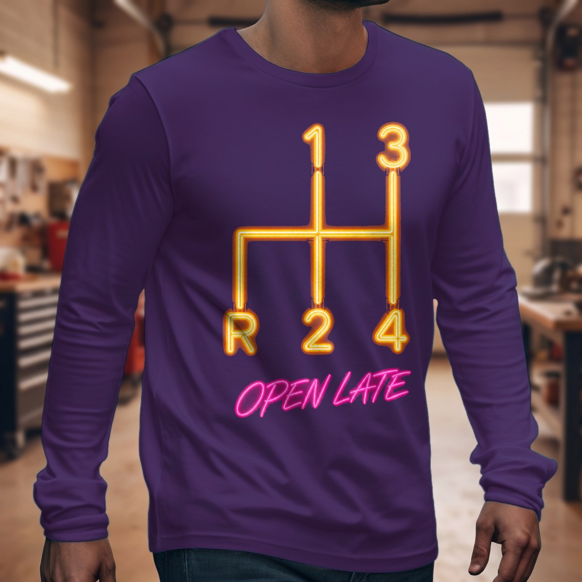 Purple | Front