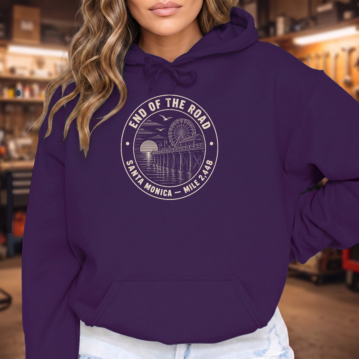 Purple | Front