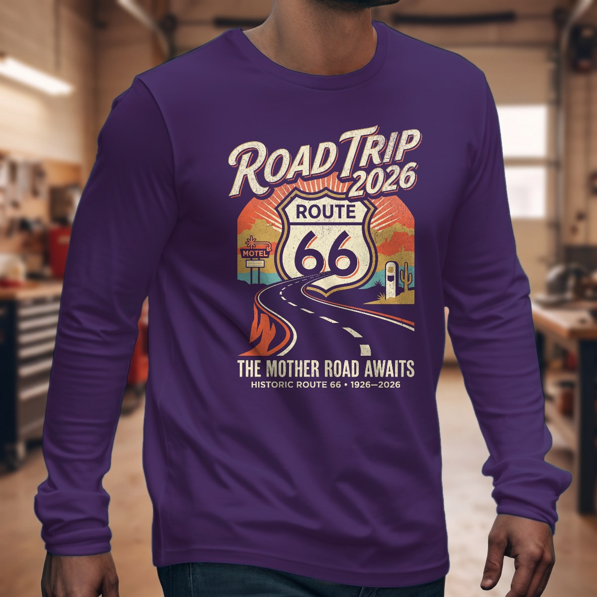 Purple | Front