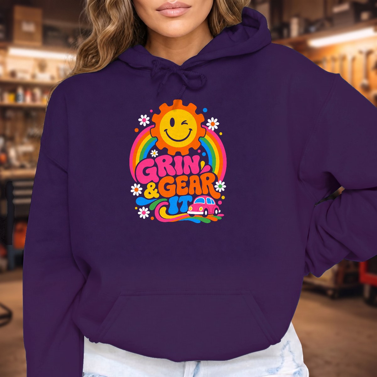 Purple | Front