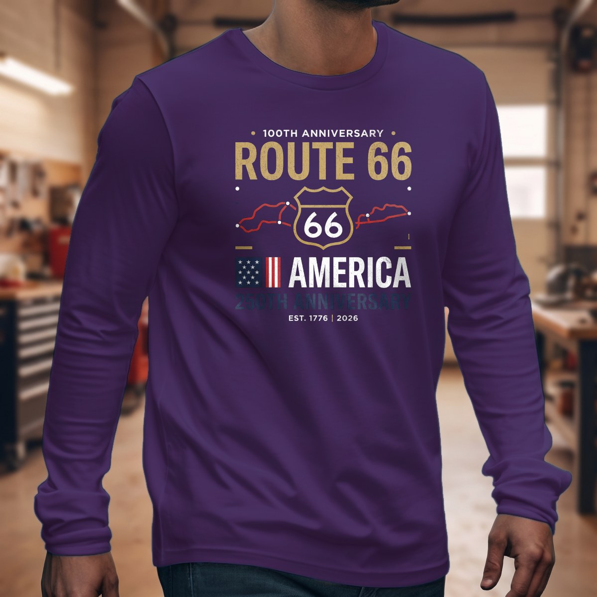 Purple | Front