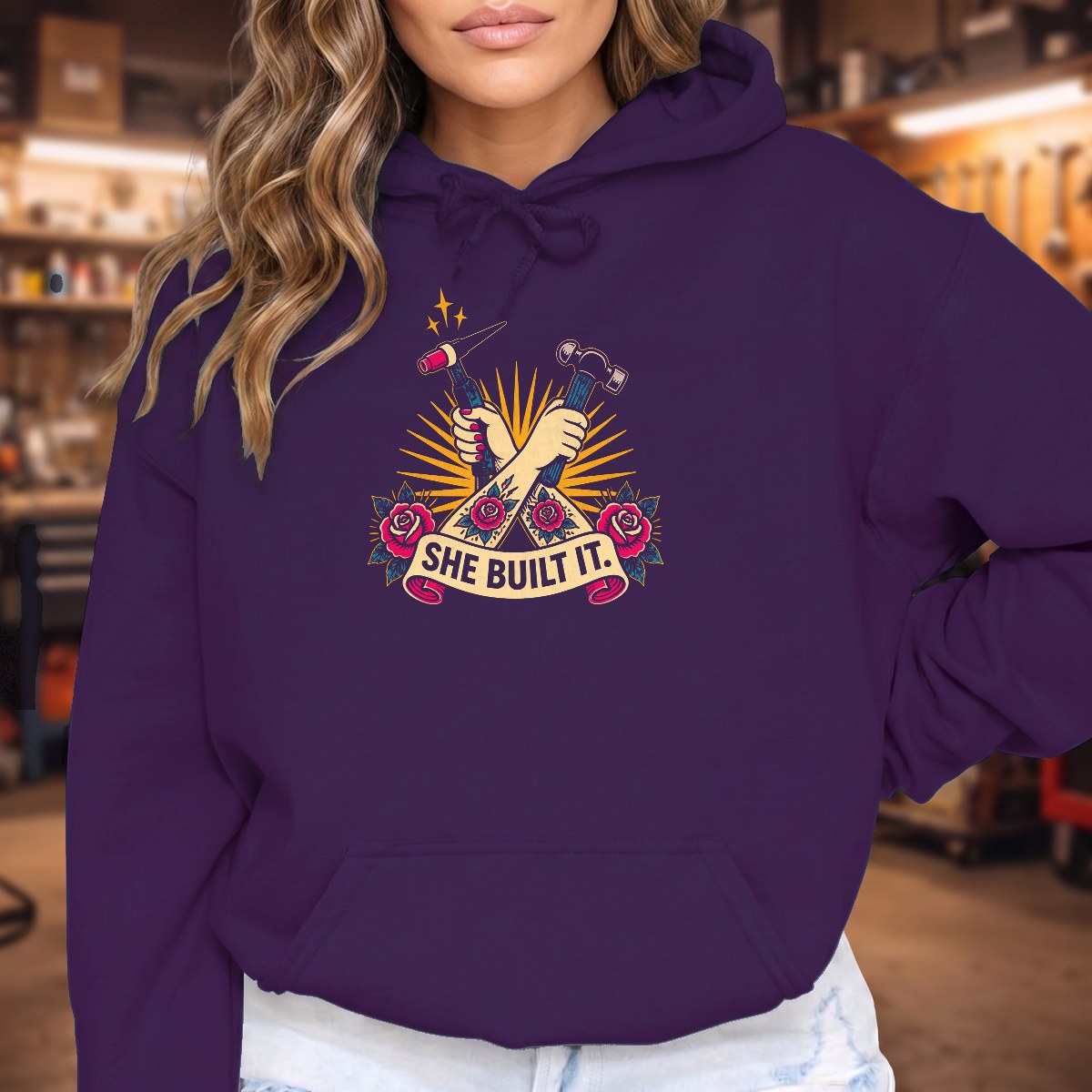 Purple | Front