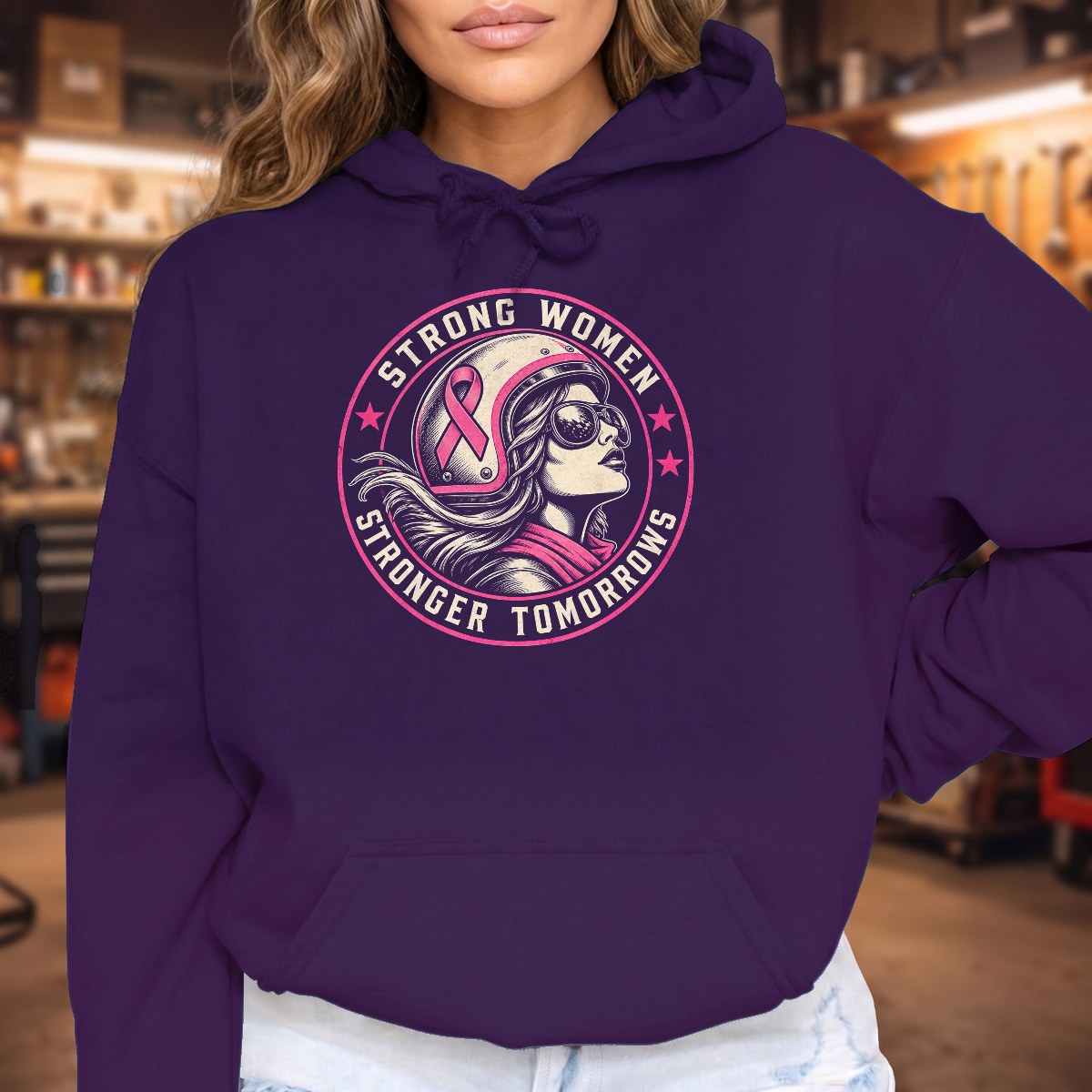 Purple | Front