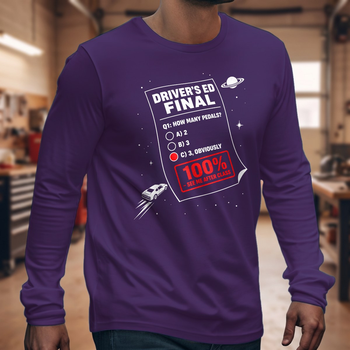 Purple | Front