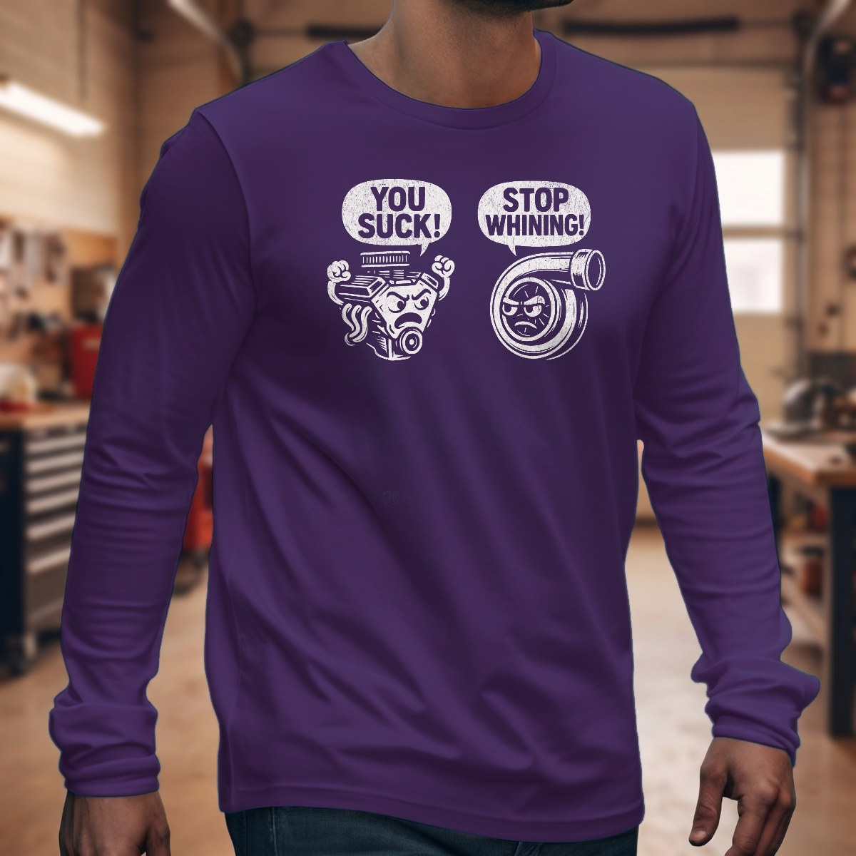 Purple | Front