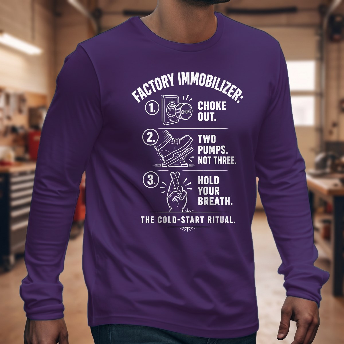 Purple | Front