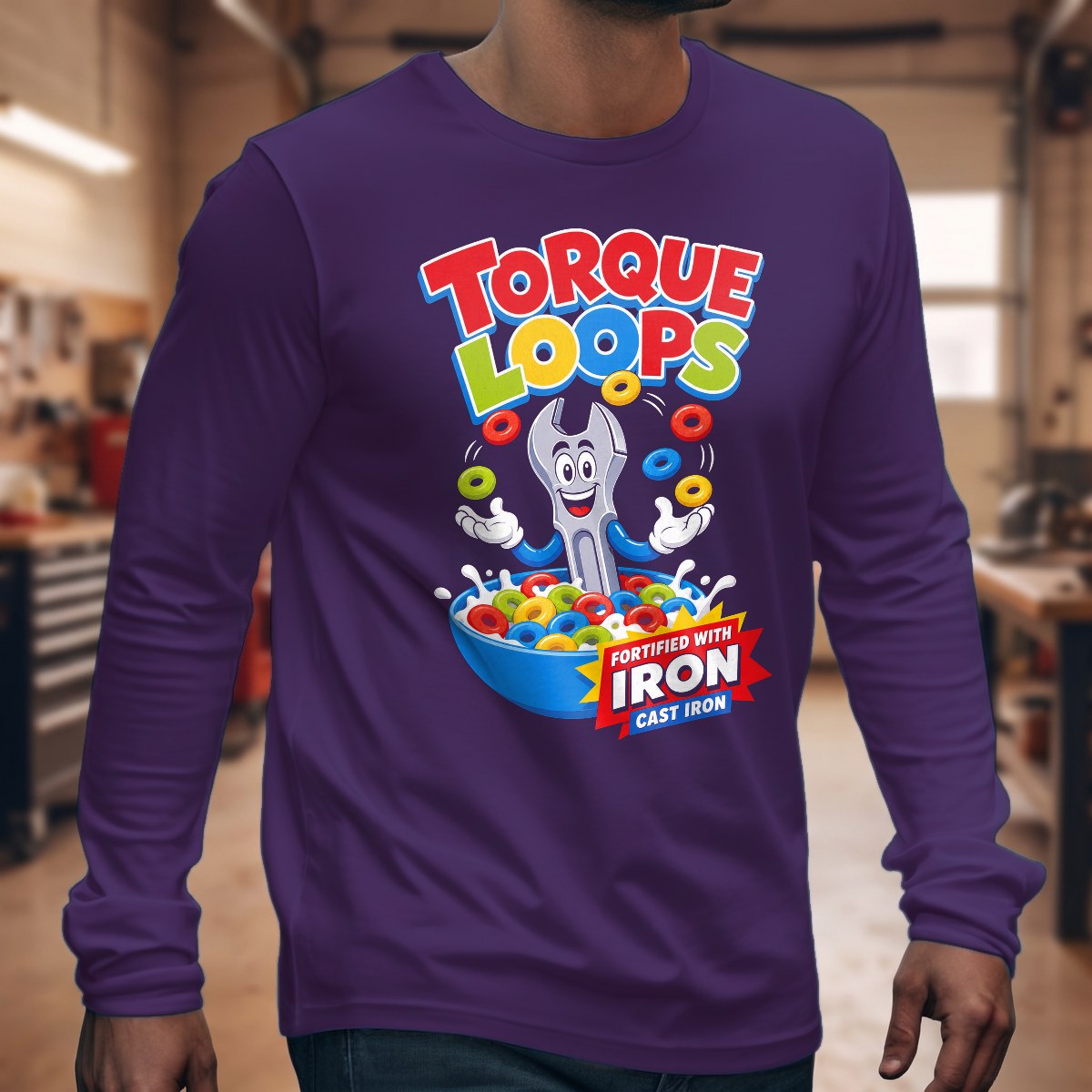 Purple | Front