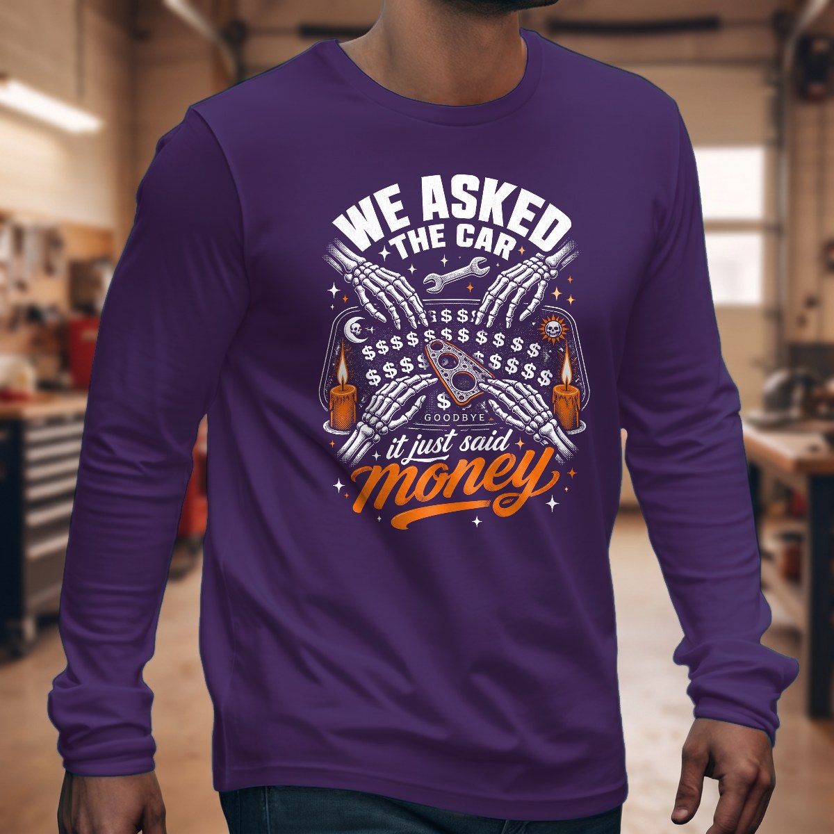 Purple | Front