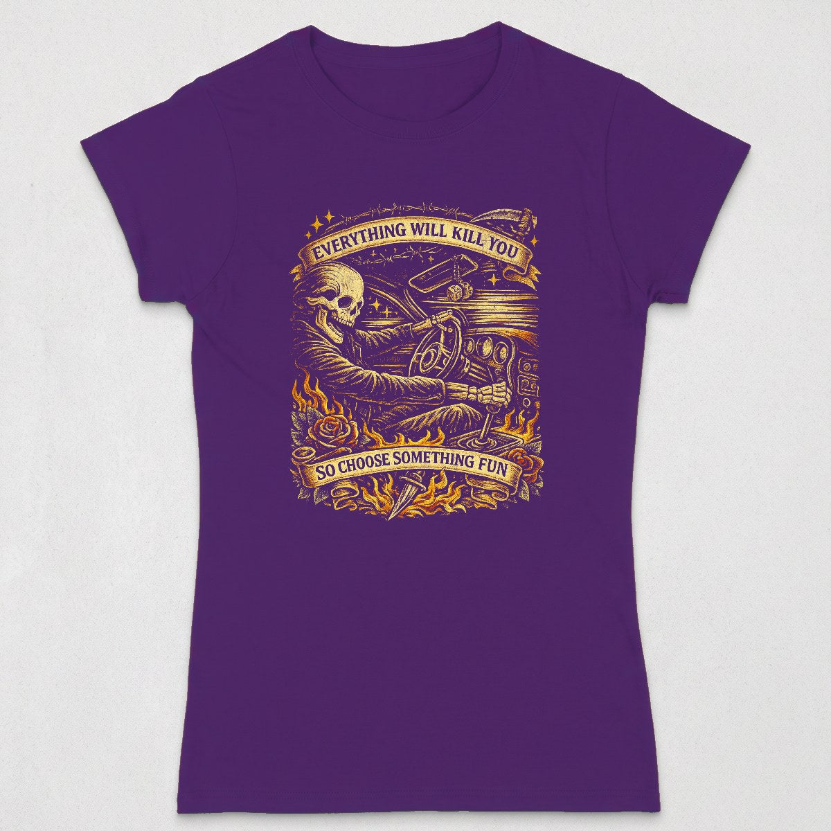 Purple | Front