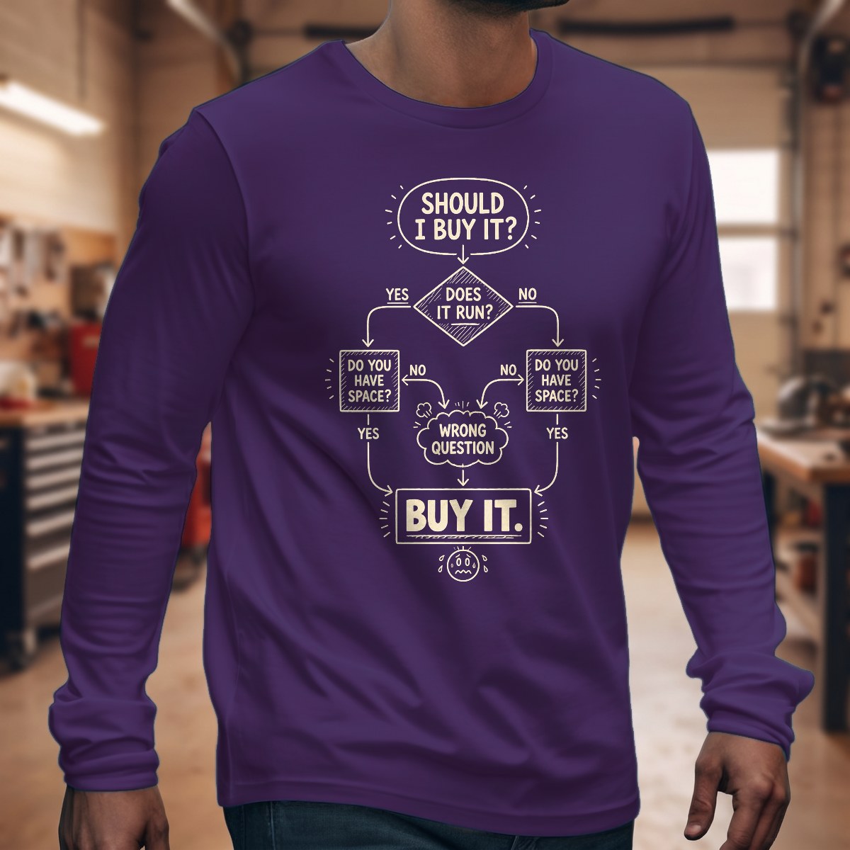 Purple | Front