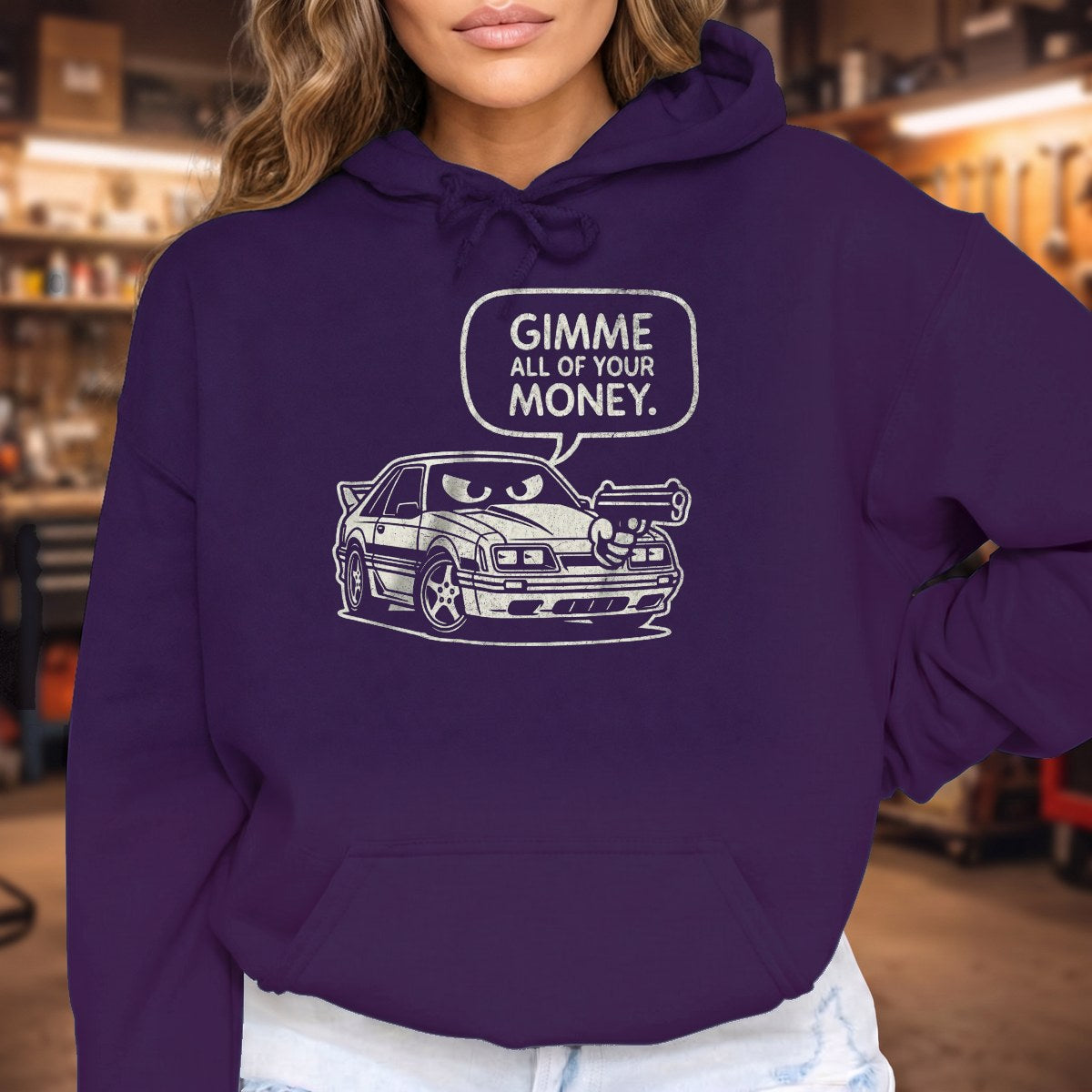 Purple | Front