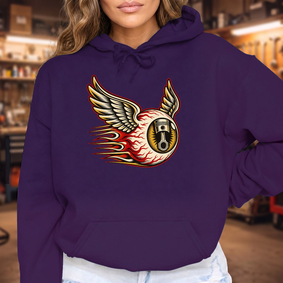 Purple | Front