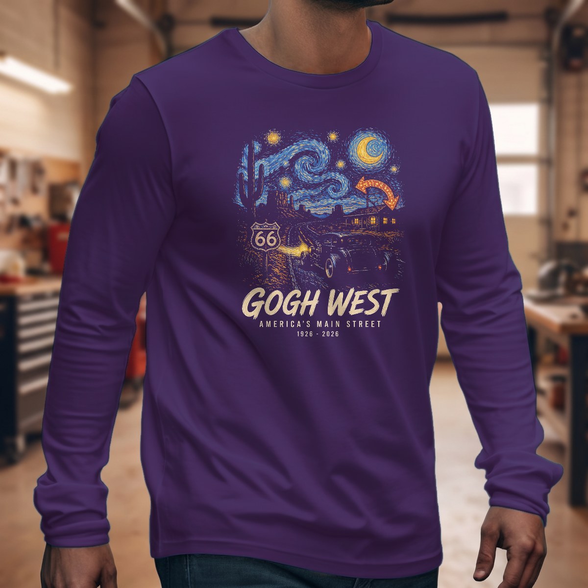 Purple | Front