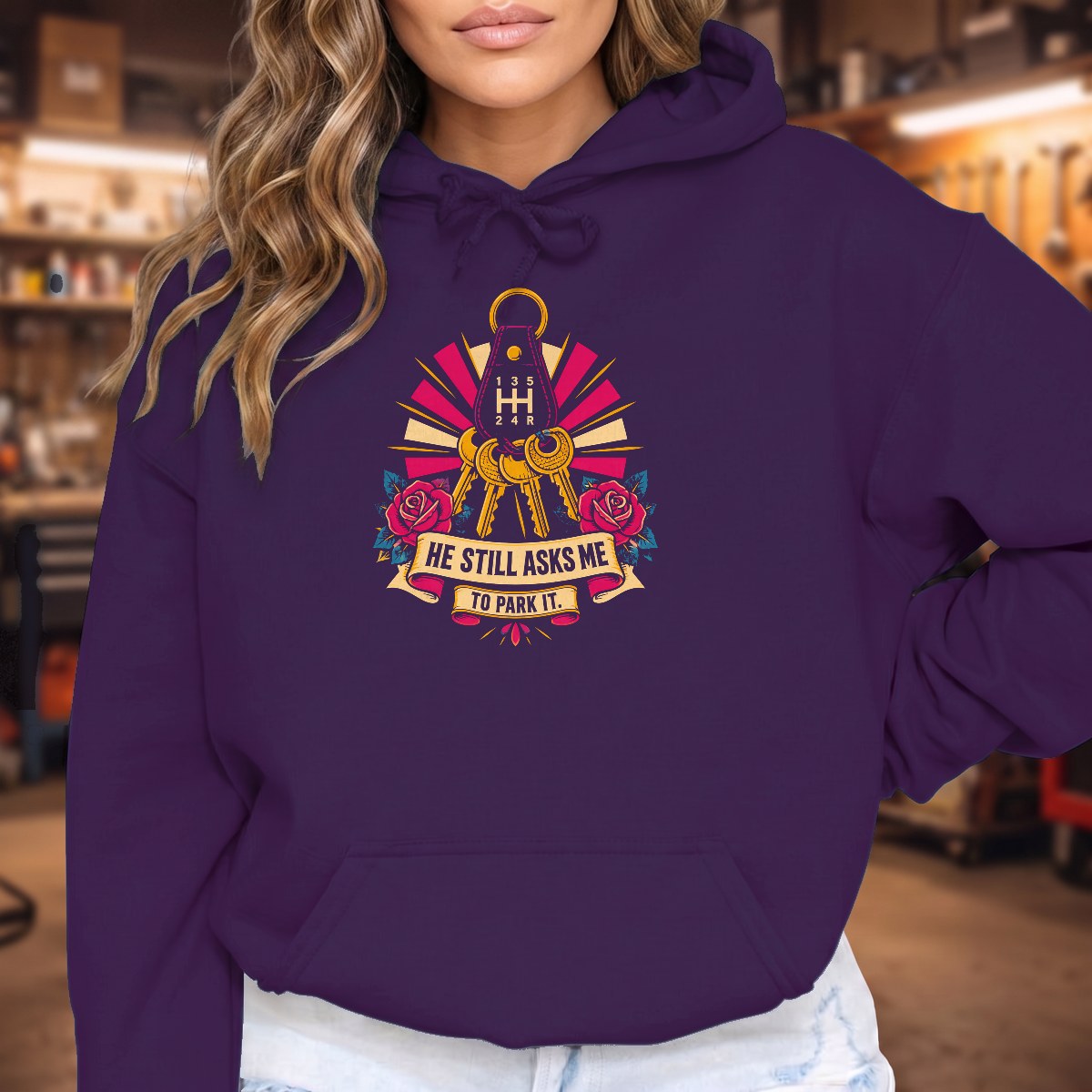 Purple | Front