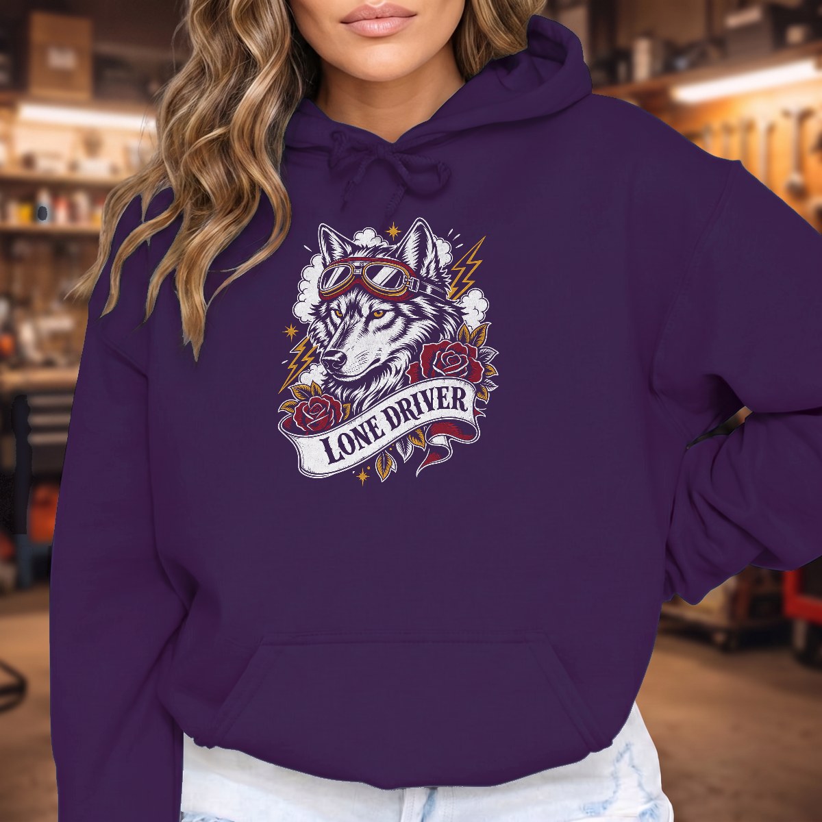 Purple | Front