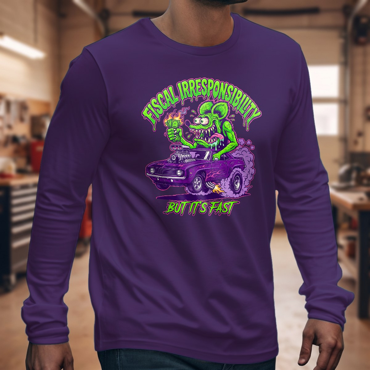 Purple | Front