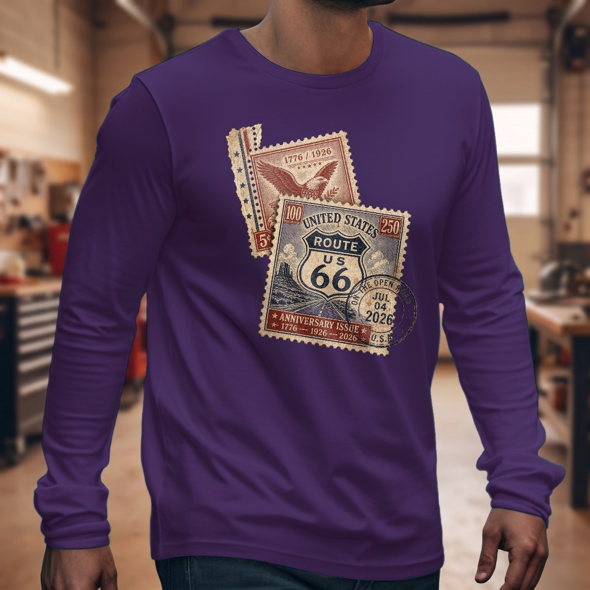 Purple | Front