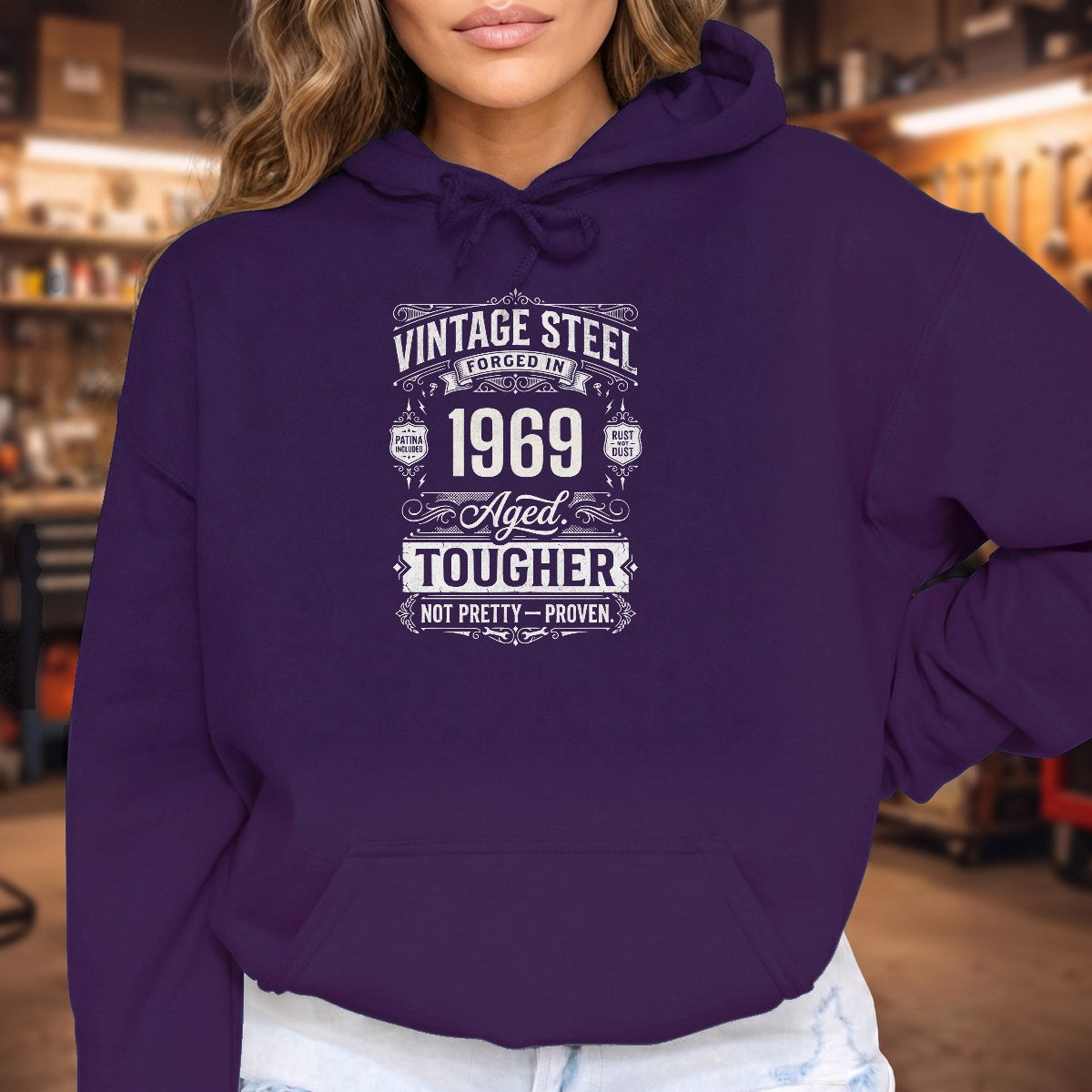 Purple | Front
