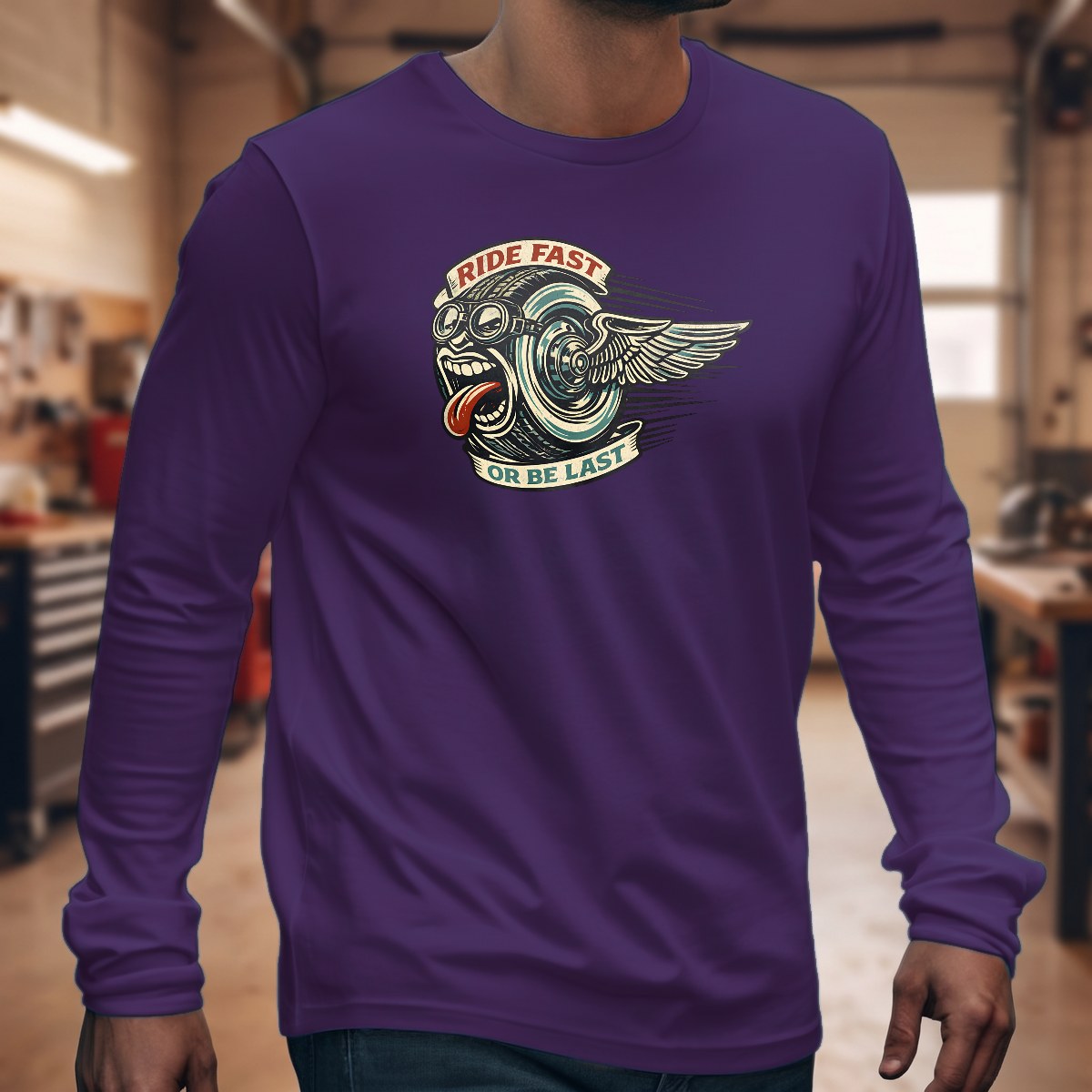 Purple | Front