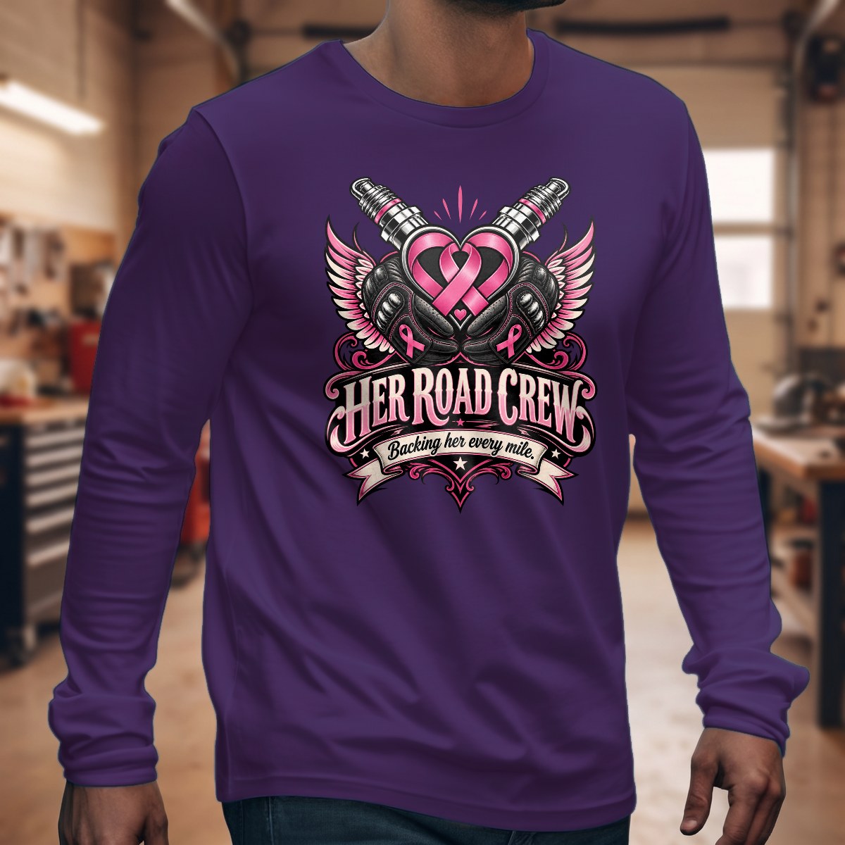 Purple | Front