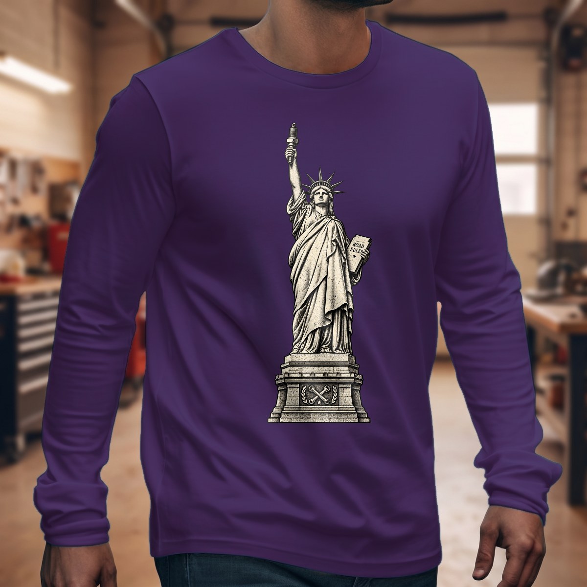 Purple | Front